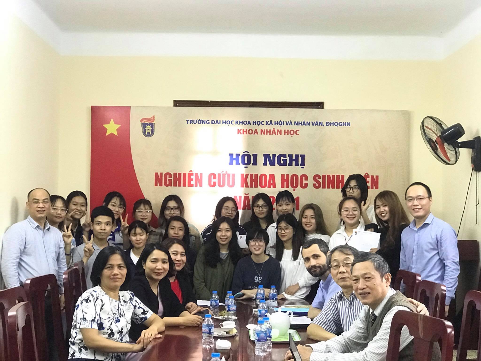 Hội nghị Nghiên cứu khoa học sinh viên Nhân học 2021